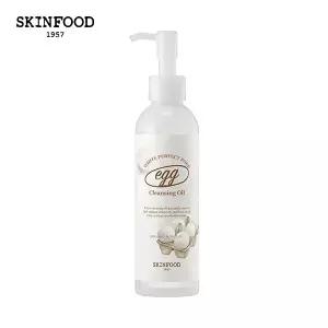 [스킨푸드] 에그 화이트 퍼펙트 포어 산뜻 클렌징 오일