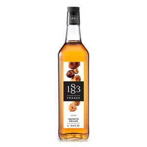 1883 로스티드 헤이즐넛향 시럽 1000ml 2박스 12개