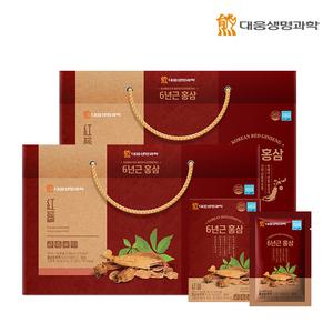 대웅생명과학 6년근 홍삼 (국내산 6년근 홍삼농축액 함유, 70mlX30포) 2박스