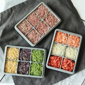 [리본제이]냄새배임 없이 깨끗한 ALL 실리콘 얼음틀,양념틀(6구,15구,24구)