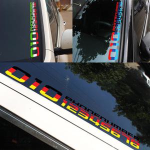 자동차 주차폰넘버/주차번호스티커/독일/이태리/프랑스 3종