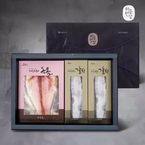 [제주본가][냉동]성산포 옥돔갈치 혼합세트 3호(옥돔: 3미 540g/갈치 2미 600g, 4
