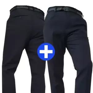 원플러스원_봄이 다가온 등산바지 2장셋트_작업복 검정곤색 아웃도어 운동복 스판팬츠 등산복 남성남자 빅사이즈 트레킹 