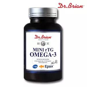 닥터브라이언 미니 알티지 오메가3 130캡슐 4개월분 미국 초임계 RTG 비타민D 임산부 청소년 키즈 어린이