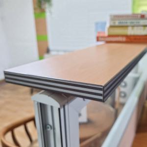 진웅 망플 화이트그레이 사무실파티션 상판 선반 걸이 사이즈 400 부터 800 폭150 파티션부속