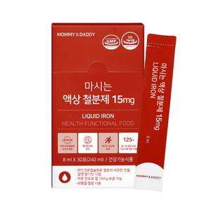 마미앤대디 마시는 액상 철분제 영양제 15mg