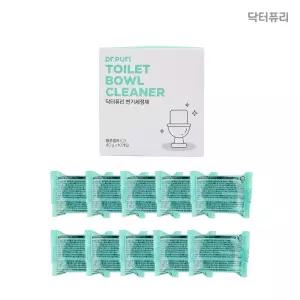 닥터퓨리 프리미엄 국산 변기세정제 40g x 10개입 변기클리너