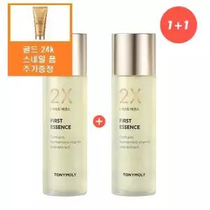[토니모리](의정부점)(정품200ml*2개)투엑스 퍼스트 에센스+사은품/골드24k 스네일 폼클렌저(정가2만원...