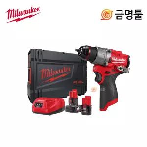 밀워키 M12 FPD2-632X 충전햄머드릴 12V 6.0AH 3.0AH BL모터 GEN3 젠3 13mm메탈척