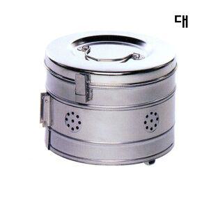 병원 소독캔 대 원형 밧드캔 스폰지캔 솜통 거즈통