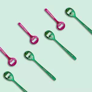 테라 스푸너 오프너 병따개 굿즈 회식 용품 숟가락 수저 스푼 핑크 미니 맥주 켈리