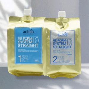 건강모용 10분 매직스트레이트 500g /스트레이트펌 곱슬머리매직펌 집에서 곱슬머리 다운펌제 셀프매직약