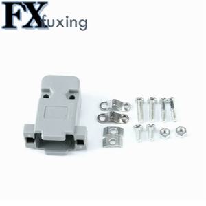 플라스틱 커버 하우징 후드 D-SUB 9 핀 2 열 2W2 2V2 DB9 직렬 RS232 커넥터용 5개 10 개