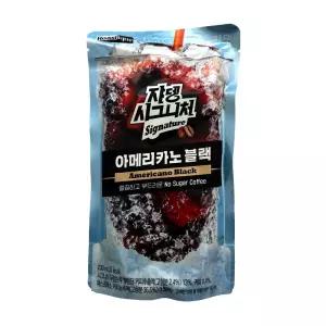 쟈뎅 편의점 파우치 커피 아메리카노 헤이즐넛 까페리얼 복숭아 아이스티 230ml