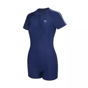 [레노마수영복](하남점)*폴리백 증정* 여성 홀로그램 아쿠아(인컵) 2부 반신수영복RN-LS2D872-NV