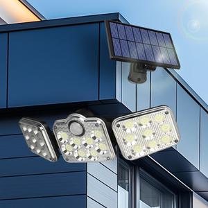 태양광 정원등 태양열 센서등 벽등 조명등 야외조명 138구 LED