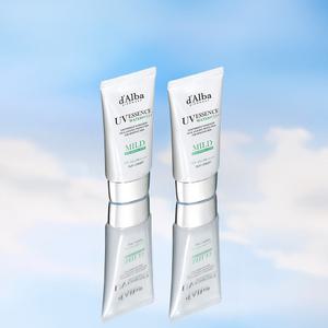[달바][2개] 마일드 선크림 50ml(2개)