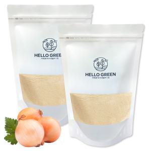 헬로우그린 100% 국산 양파가루 250g x2팩 천연 조미료 A급 좋은 양파로 만든 분말