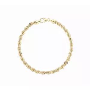 [롯데백화점]로이드 이태리체인 4.4mm 로프 팔찌 17CM LWB24038G.LTCW