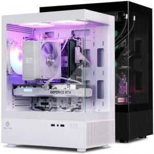 몬스타기어 몬스타 가츠 X200 아쿠아 (화이트) PC 케이스 (M-ATX) 미니타워