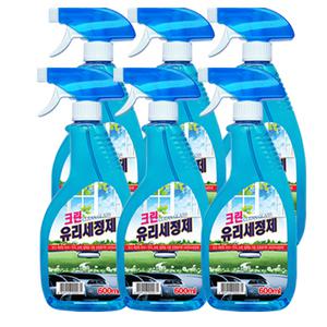 크린 유리세정제 스프레이 600ml 6개