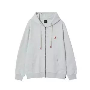 [캉골](신세계 사우스시티)클래식 로고 집업 5137 화이트멜란지 (KRECZU51370)