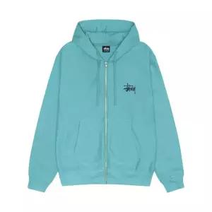 [정품아닐시3배보상] 스투시 베이직 스투시 후드 집업 오션 2024 Stussy Basic Stussy Zip Hoodie Ocean 20