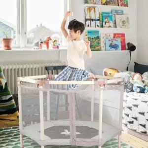 아이워너 안전망 트램폴린 플러스 48인치 유아 방방이