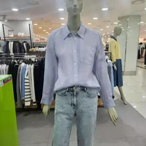 시슬리/애플아울렛/포켓 자수 린넨 셔츠 SAWSC1531