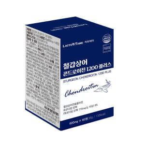철갑상어 연골 콘드로이친 1200 플러스 뮤코다당 단백 60정 난각막 강황 식약처 HACCP 초록입 홍합 저분자 콜라겐