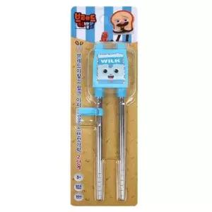 브레드이발소 윌크 이지연습용 스텐2단계 젓가락 아동