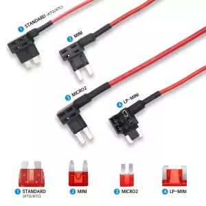 자동차퓨즈 듀얼 방수 멀티홀더 더블홀더 블랙박스 시거잭 기기연결