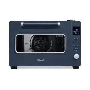 위즈웰 인헨스 스팀 오븐 40L WOP100 - 블루 홈베이킹 제과 제빵 전기 컨벡션 스팀 피자 기계