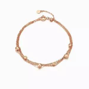 [로이드](센텀시티점)18K 볼 체인 세줄 팔찌 LWB18144G