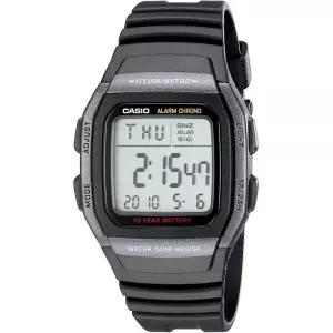 카시오 Casio 남자 남성 클래식 스포츠 디지탈 시계 블랙 (W96H-1BV)