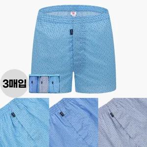 남자 주머니 음낭 분리 기능성 망 트렁크 팬티 3매입 세트 속옷 선물