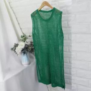 nty_그물원피스롱조끼VOT여름조끼 그물조끼 펀칭조끼 펀칭조끼