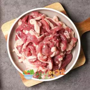 [싱싱연구소][무항생제 유황오리] 생 오리로스 1kg 오리고기 슬라이스