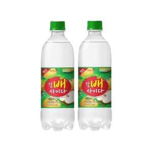 해태 갈배사이다 500ml 20개 과즙탄산음료 갈배사이다페트 과일음료 배음료 과즙음료
