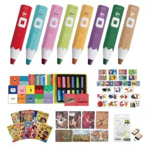 레인보우세이펜32G 선물17종(4세대 세이펜 레인온펜 RTR-4000BS)+호환충전기