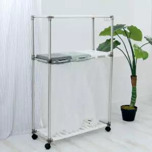 분리수거대 3구 (2단) 분리수거함 청소 정리 재활용 쓰레기 가정용 페트병 스티로홈 비닐 원룸 펜션 사무실 카페 디오