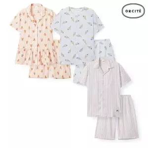 [NS홈쇼핑][오르시떼] 25SS 남여파자마 6종 택1 G004/G203/F114[35386297]