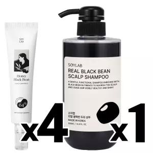 앰플4 + 샴푸1 [소이랩] 허니블랙빈 두피앰플4 + 탈모샴푸1