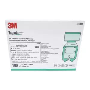 3M 테가덤 1683 드레싱밴드 100매 IV카테타 고정 6.5x7cm 100매
