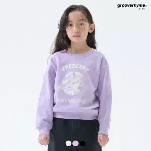 [그루브라임키즈]여아) C100 3단쭈리 고양이 UFO 맨투맨 (LITSCTM921M)