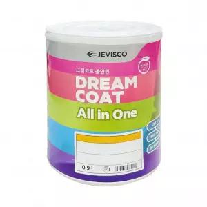 제비스코 드림코트 올인원 900ml 친환경 수성 방문 가구 페인트