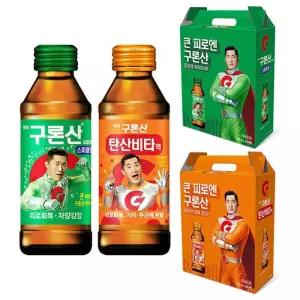 영진 구론산 스파클링20개+탄산비타20개 150ml 40병 선물세트