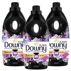 다우니 초고농축 섬유유연제 미스티크 본품 1L 3개