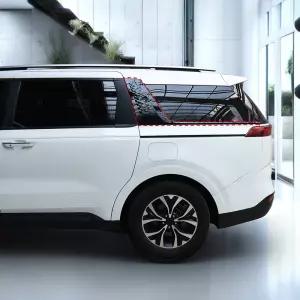 4세대 카니발 페이스리프트 윈도우몰딩 튜닝 용품 블랙 몰딩