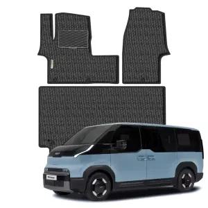 PV5 패신저 (2-3-0) 본투로드 매쉬 코일매트 확장형 1+2열 차량용 카매트
